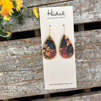 Autumn’s Majesty Teardrop Earrings