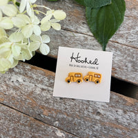 School Bus Stud Earrings