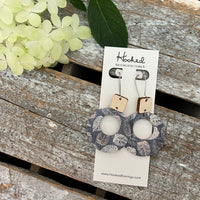 Autumn Sky Suspended Stack Earrings