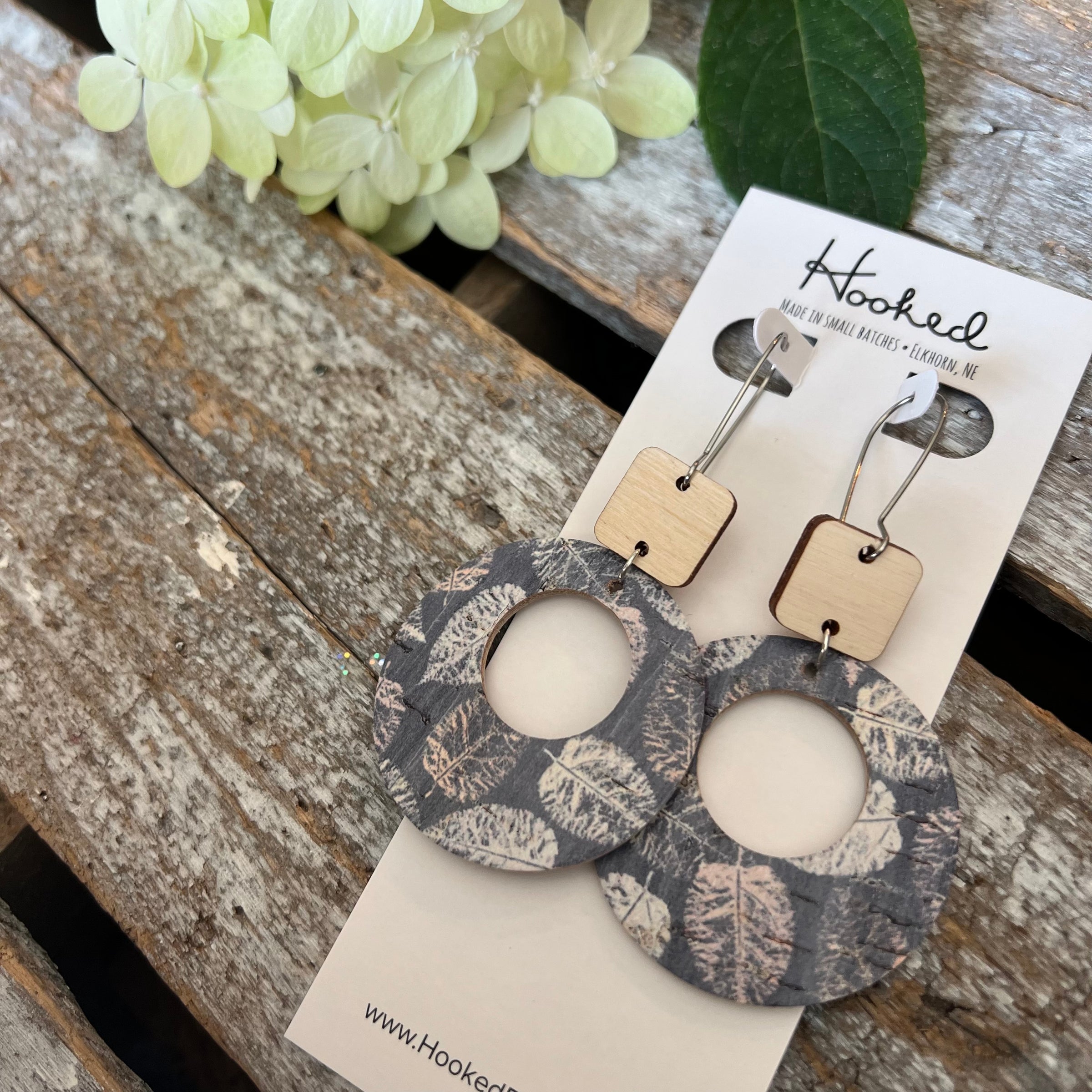 Autumn Sky Suspended Stack Earrings