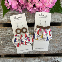 Vintage Sailboat Suspended Stacks - Large