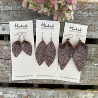 Crystal & Cognac Lilies - Large