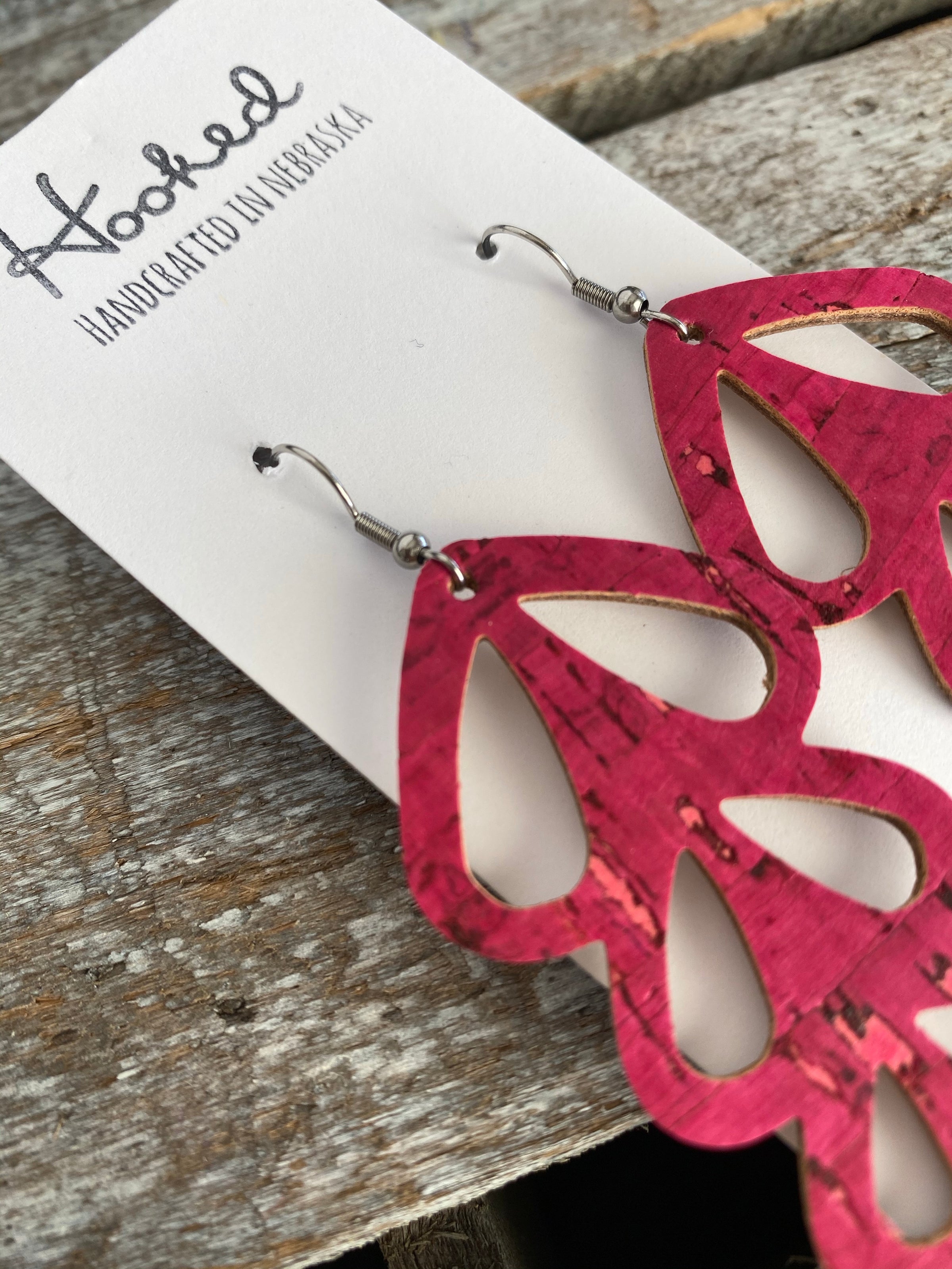 Hot Pink Cork Hyacinths