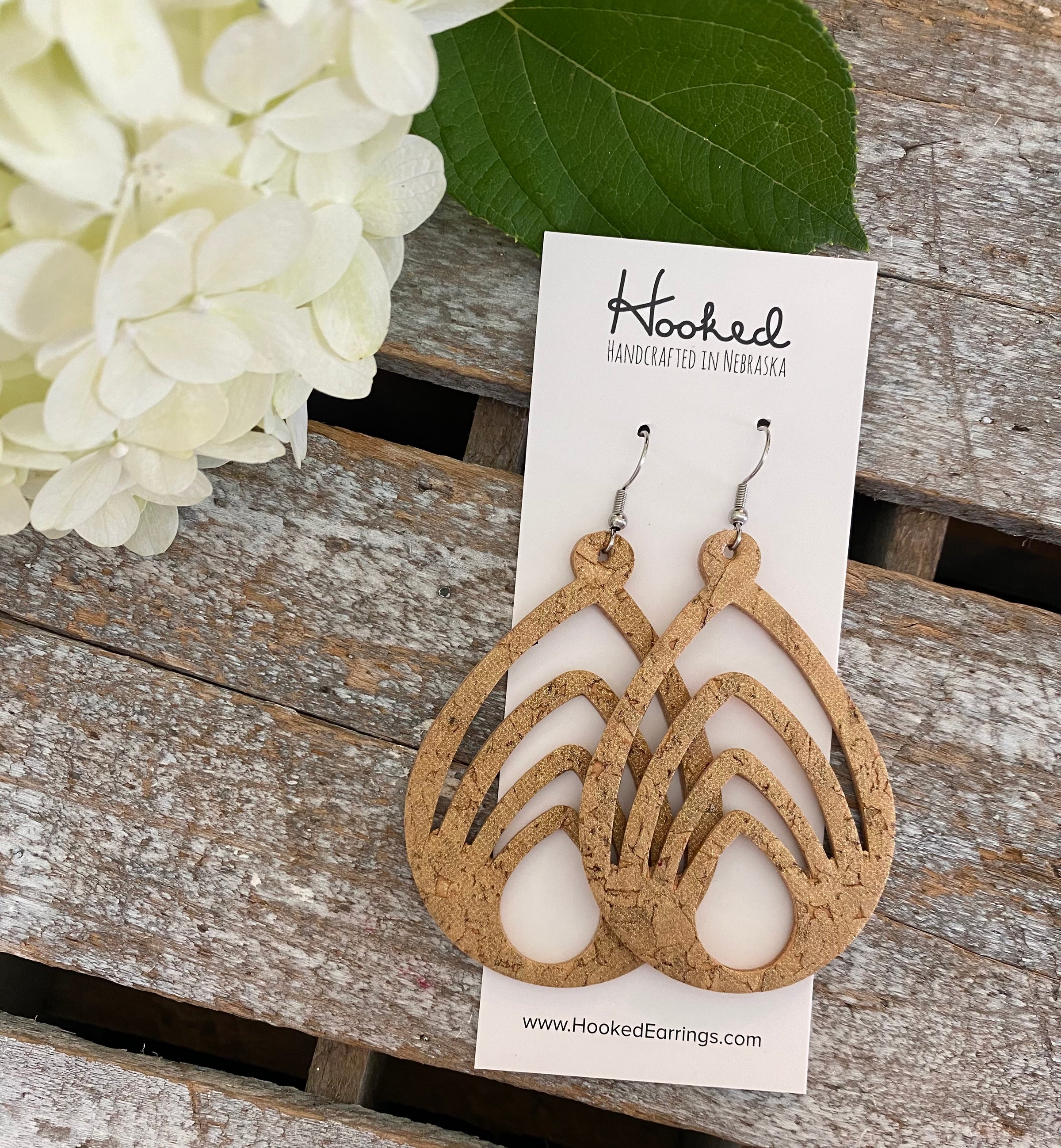 Gilded Cork Blossoms