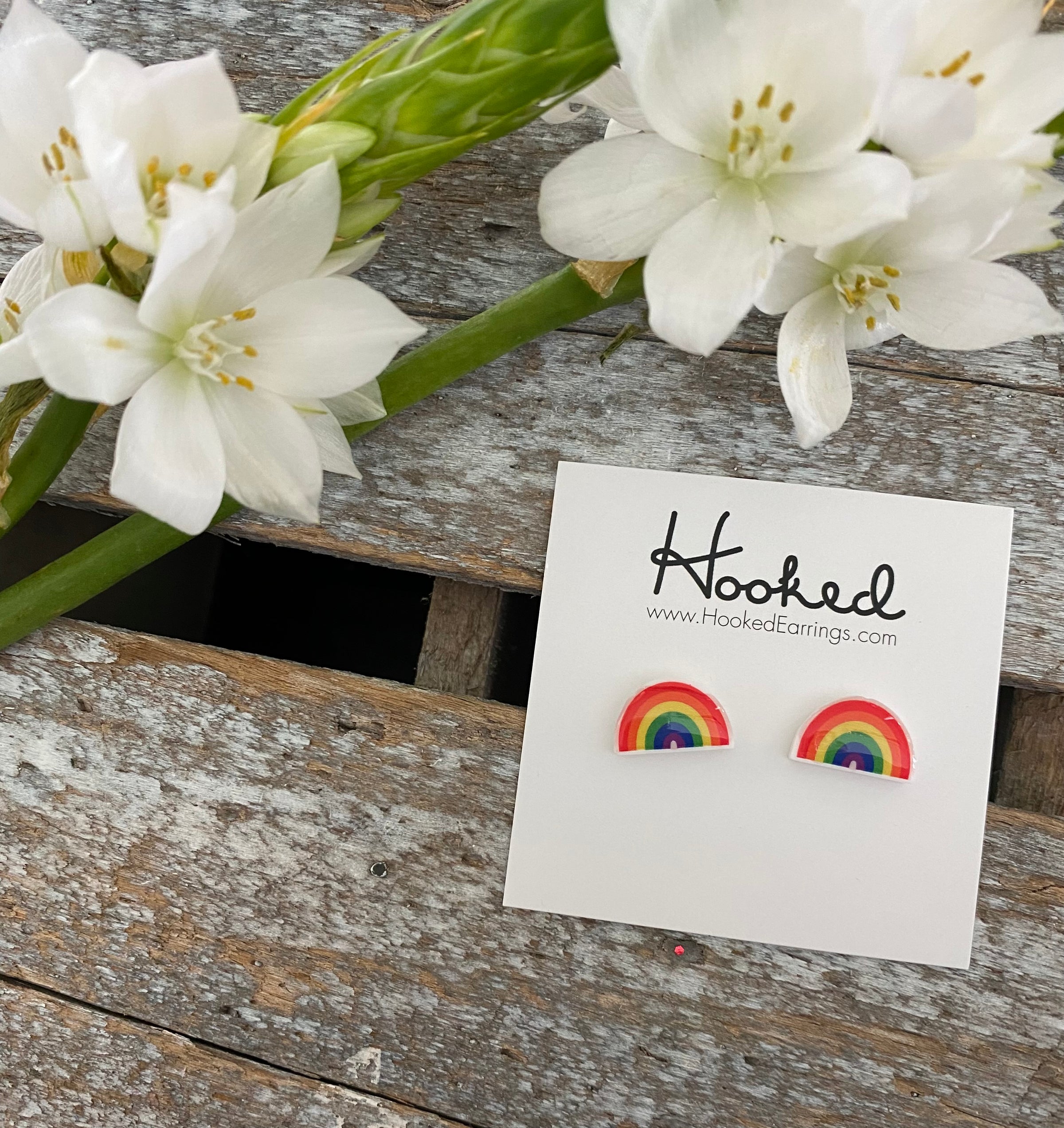Rainbow Studs