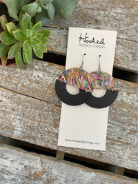 Psychedelic Half Hoops