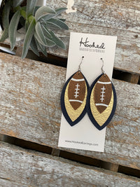 Custom Colors - Triple Layered Footballs - Large Petals