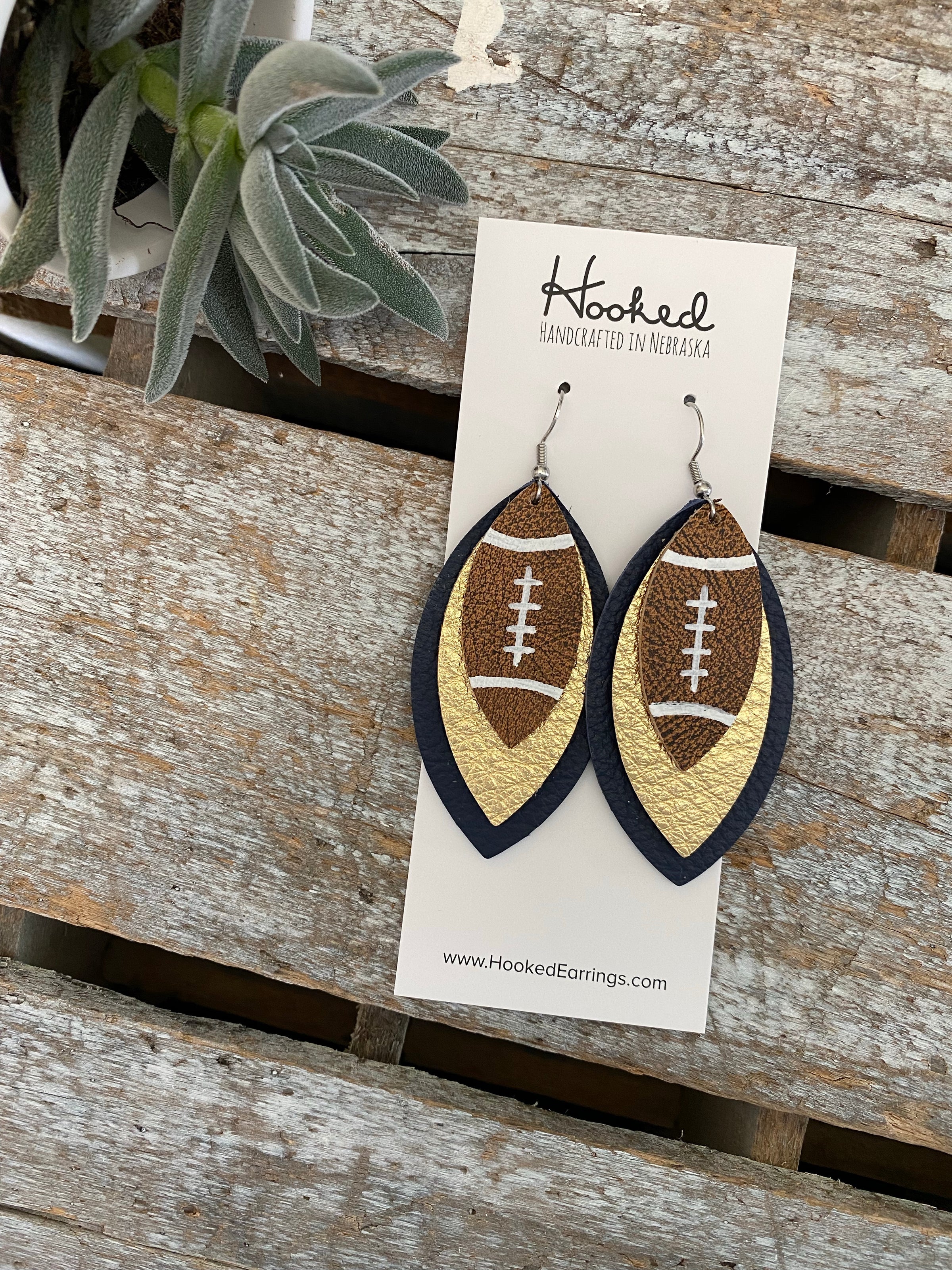 Custom Colors - Triple Layered Footballs - Large Petals