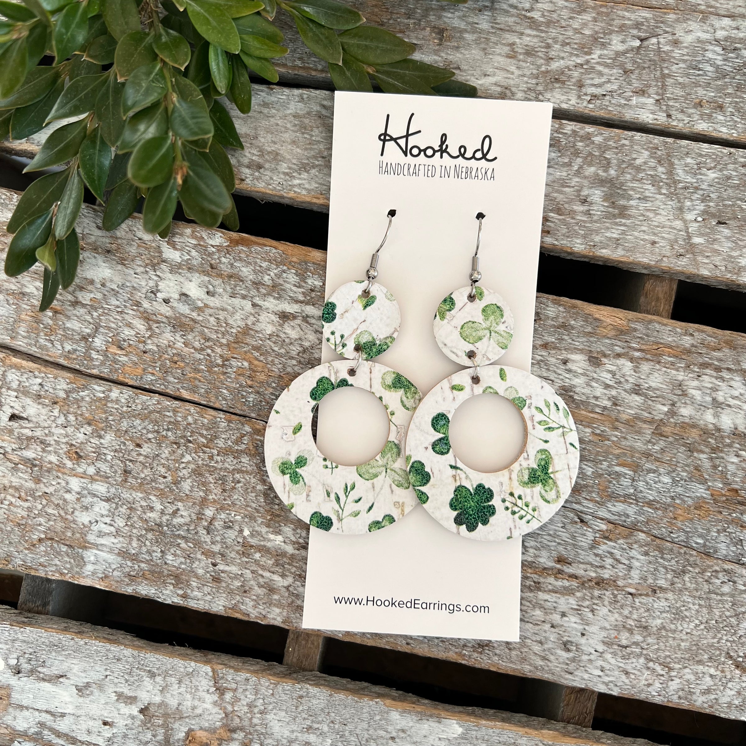 Lucky Birch Stacked Circle Cutouts