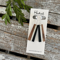 Fusion Wood Striped Trapezoids -Medium/Large