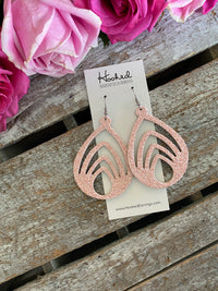 Beautiful Blush Glitter Blossoms