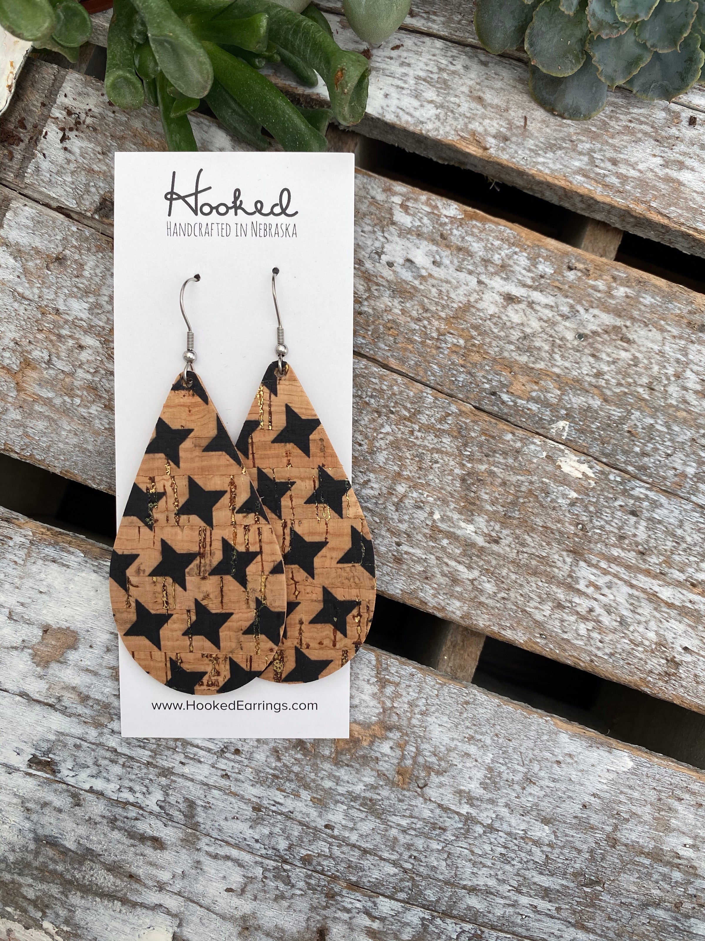 Vector Star Cork Teardrops - Large