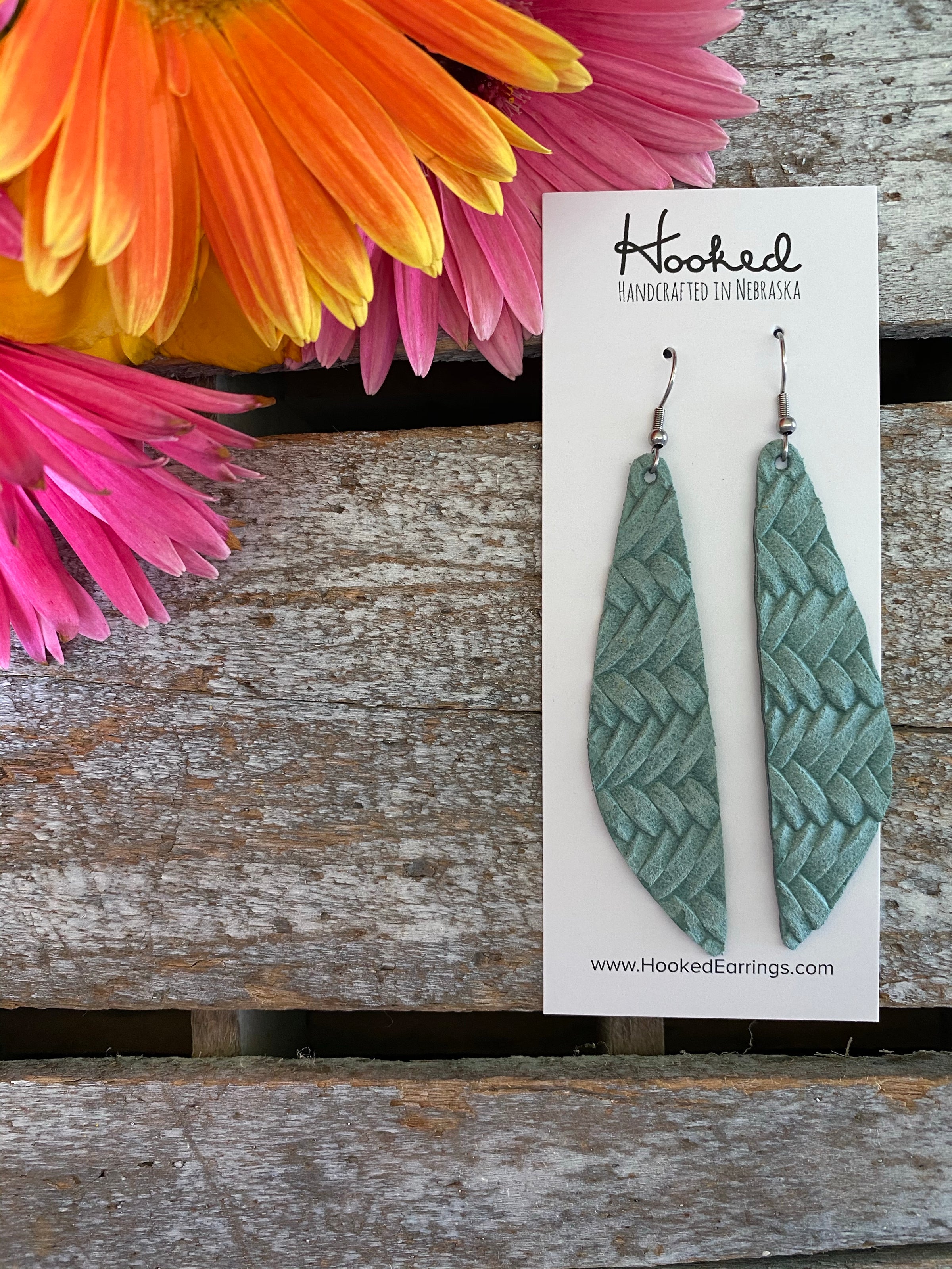 Braided Tulips in Sage