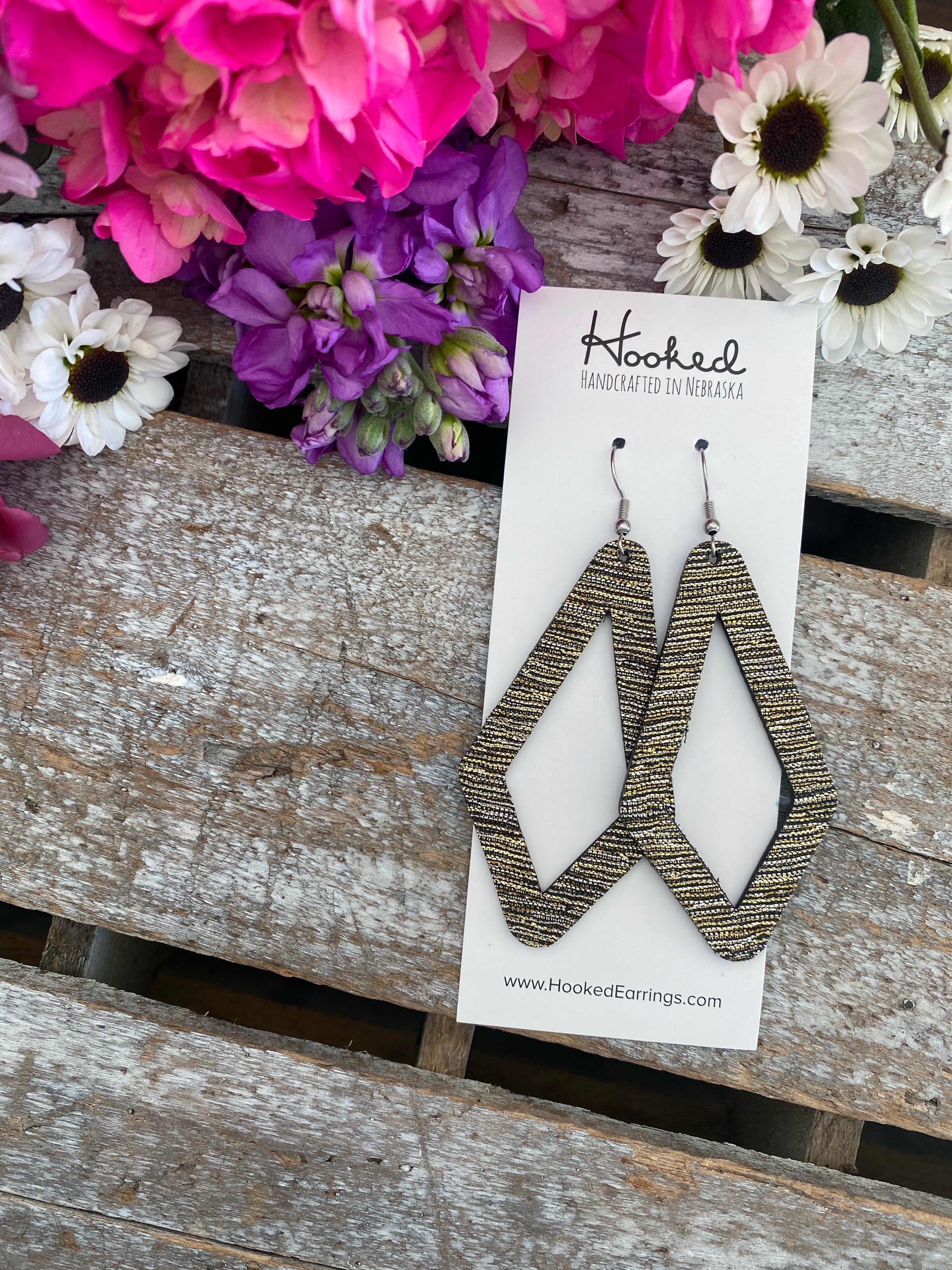 Diamond Cutouts in Heavy Metals - Large