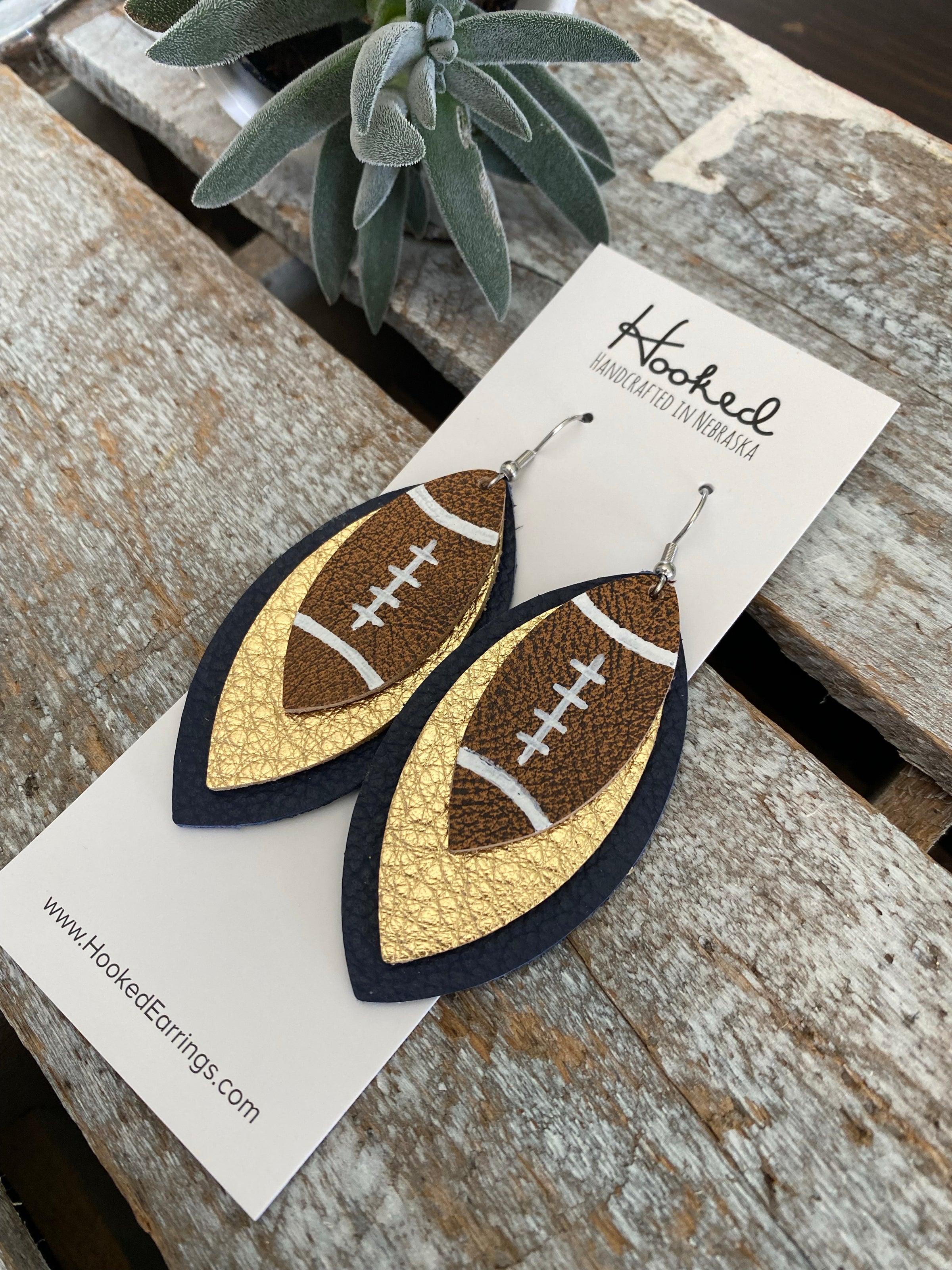 Custom Colors - Triple Layered Footballs - Large Petals