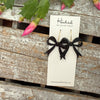 Glitzy Bow Earrings - Black Patent