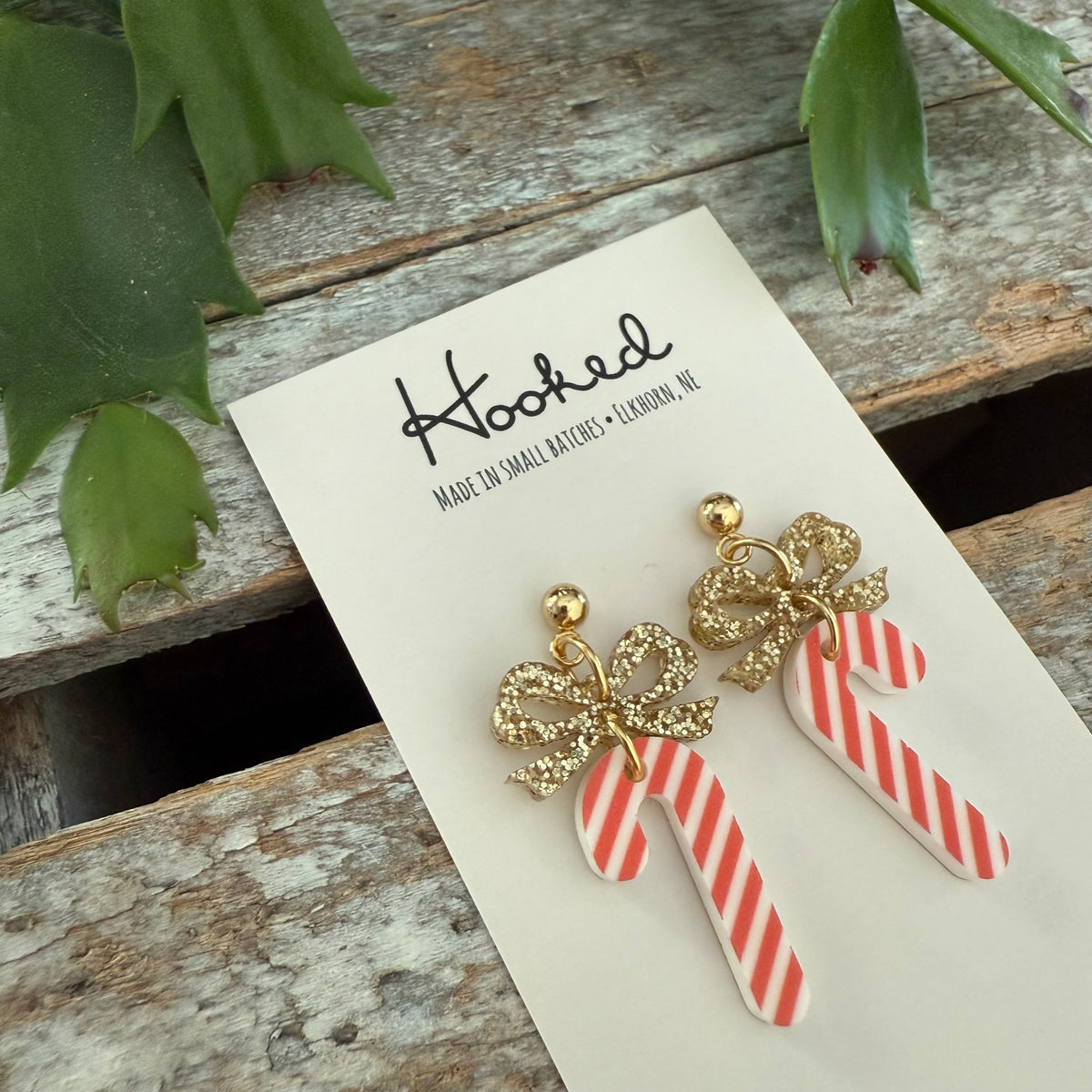 Twinkle Cane Earrings
