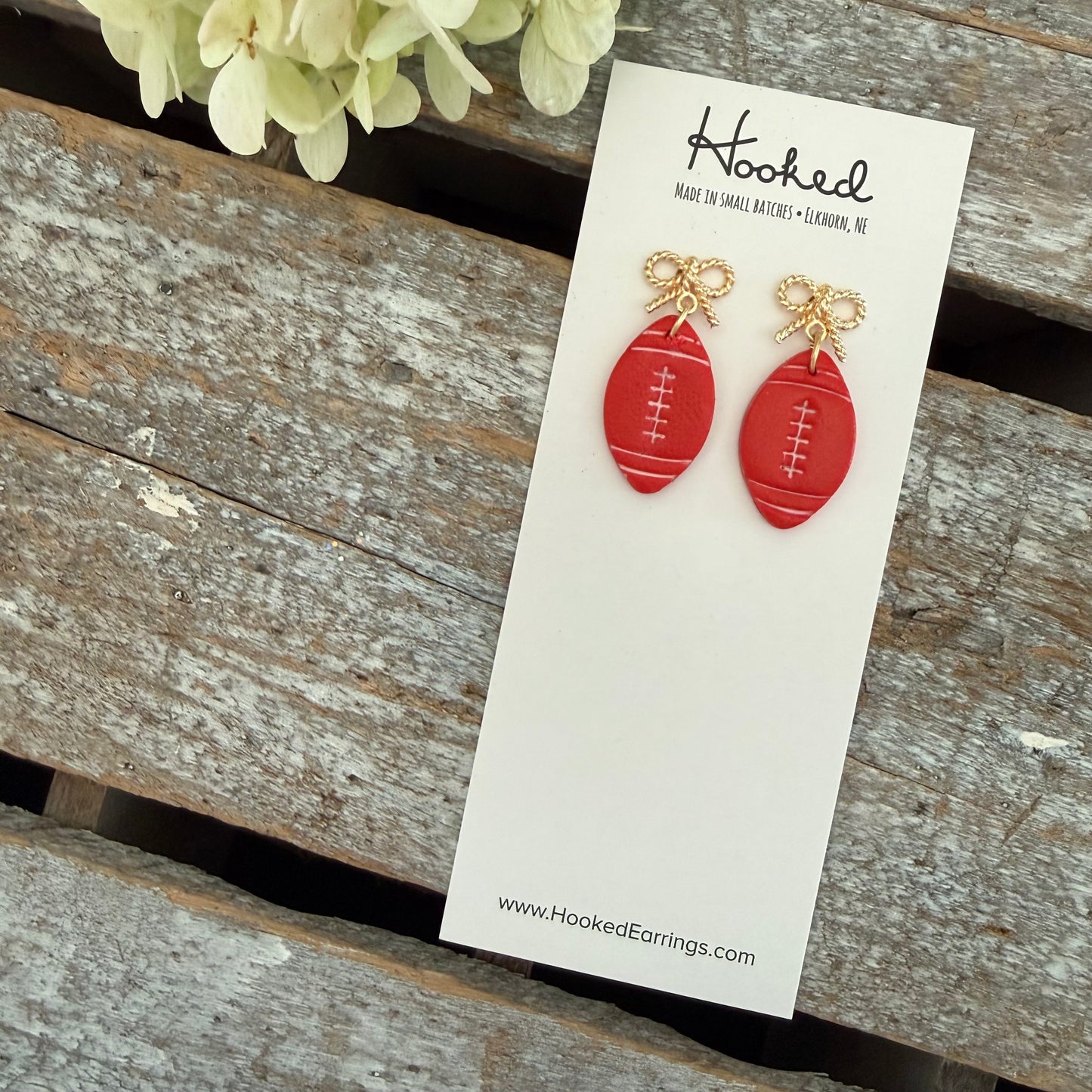 Game Day Bow Earrings