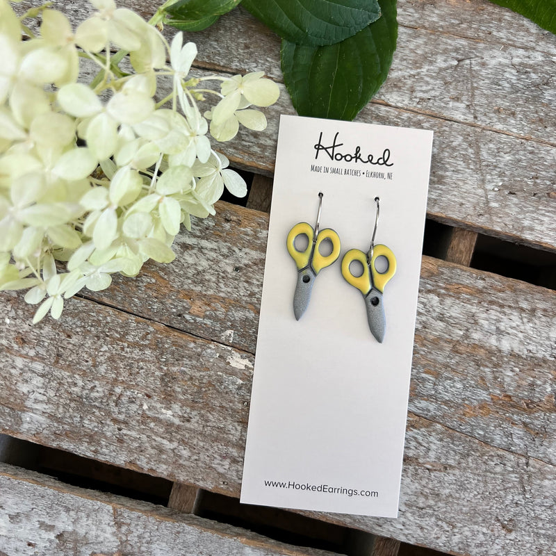 Pair of Scissors Earrings - Small/Medium