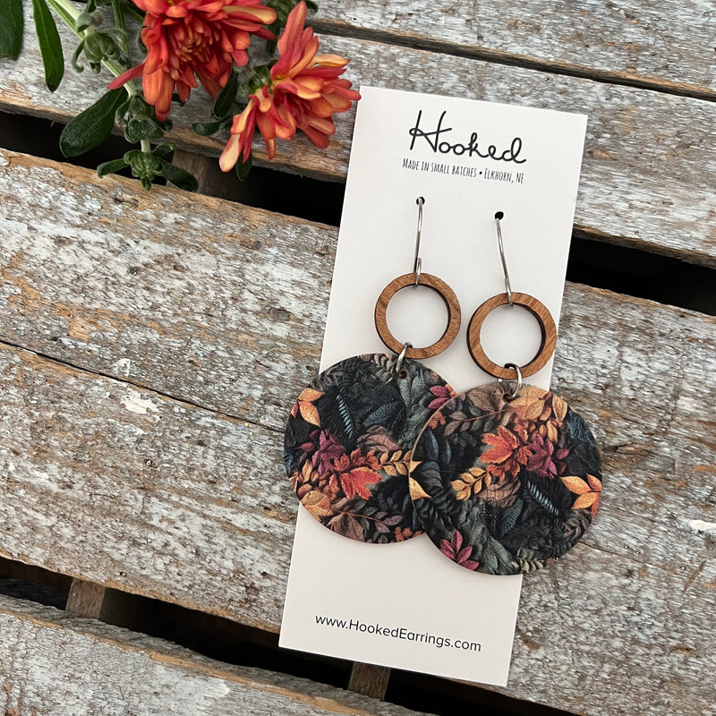 Autumn’s Majesty Suspended Stack Earrings