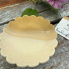 Scalloped Ring Dish - Gold & Ivory