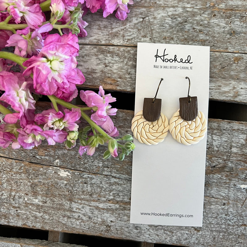 Coiled Rope Earrings