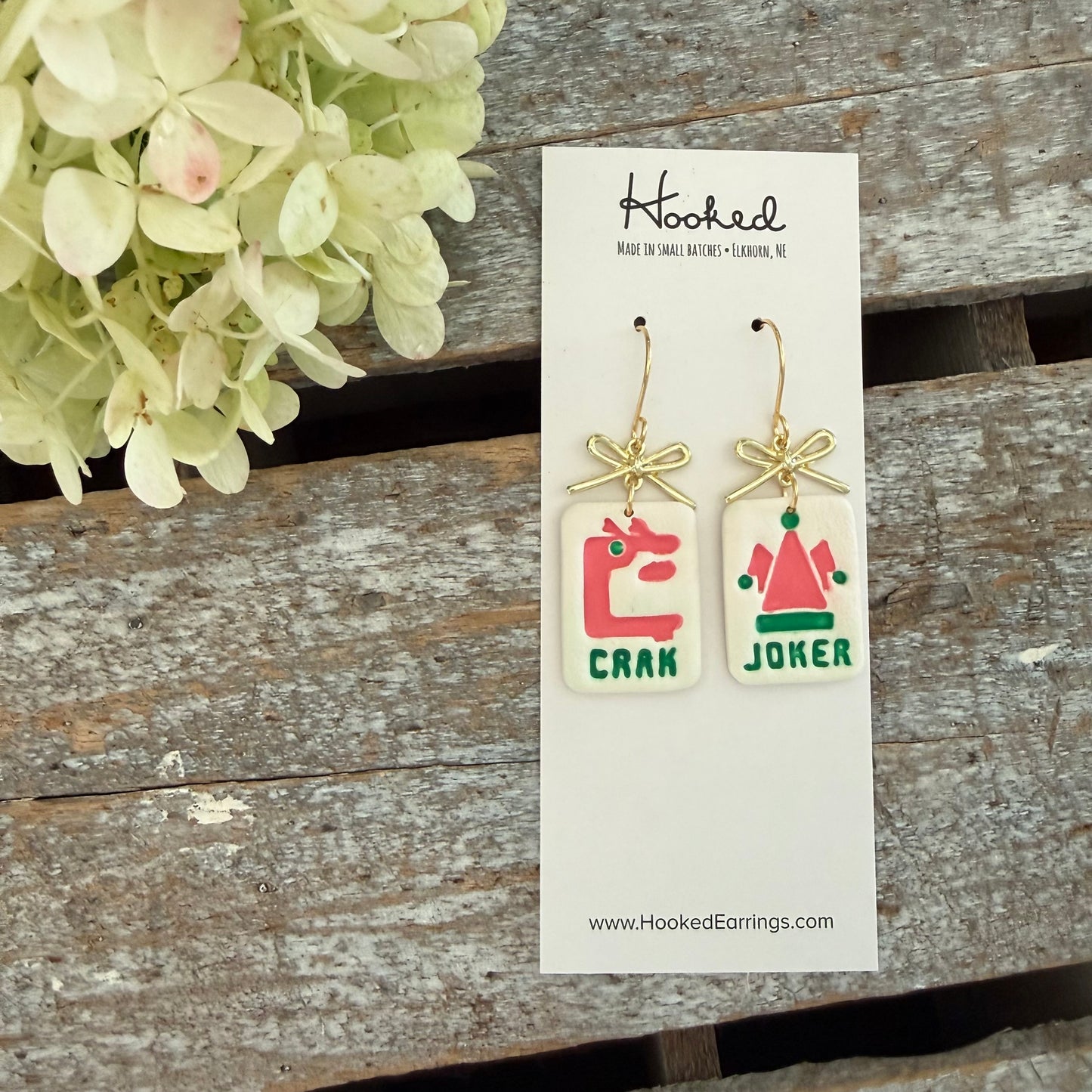 Tile Queen - Mahjong Earrings