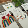 Pride Triangle Earrings