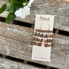 Reading Rectangle Earrings