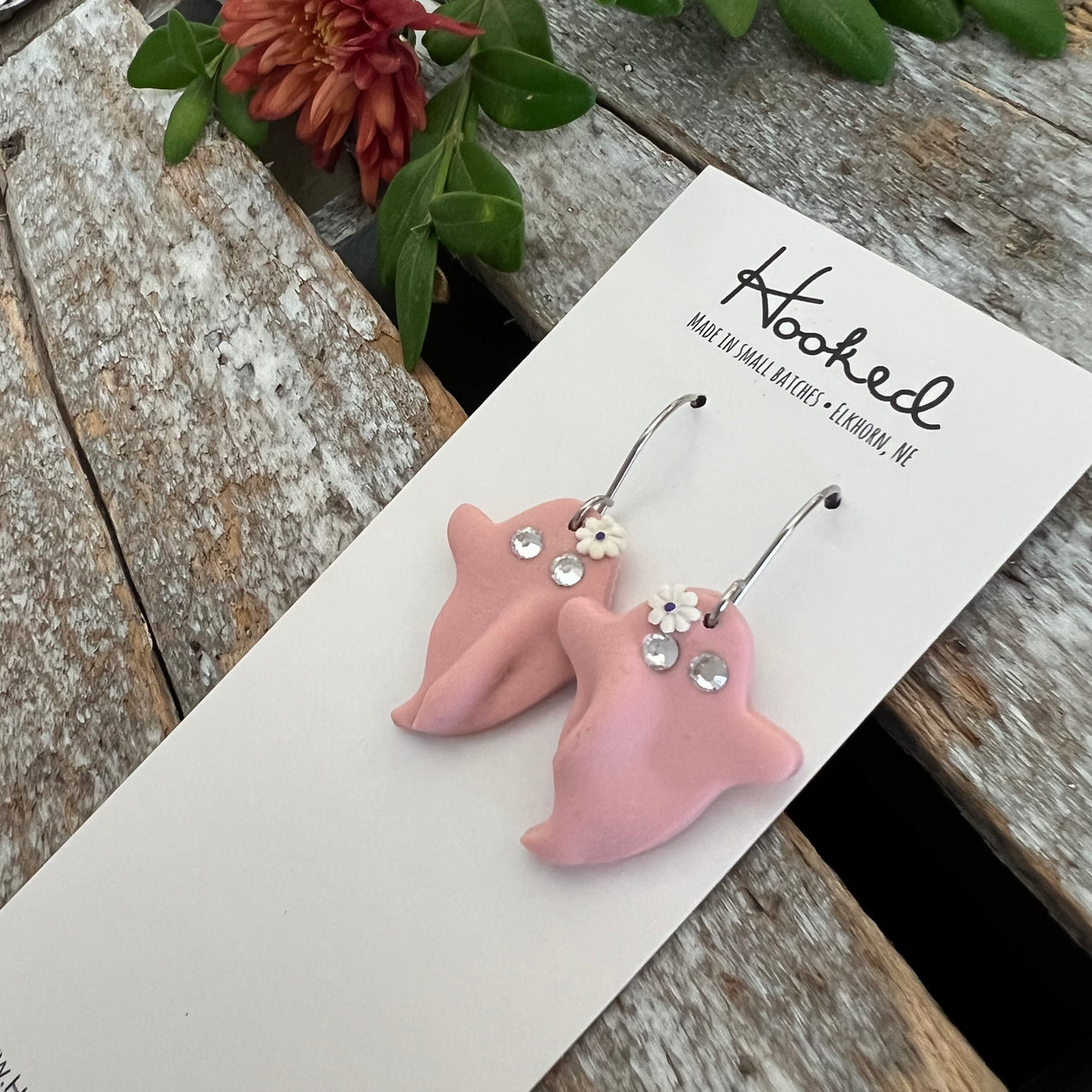 Glam Ghost Earrings - Small
