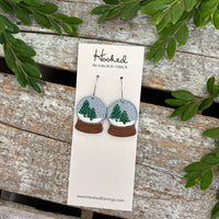 Snow Globe Earrings - Small