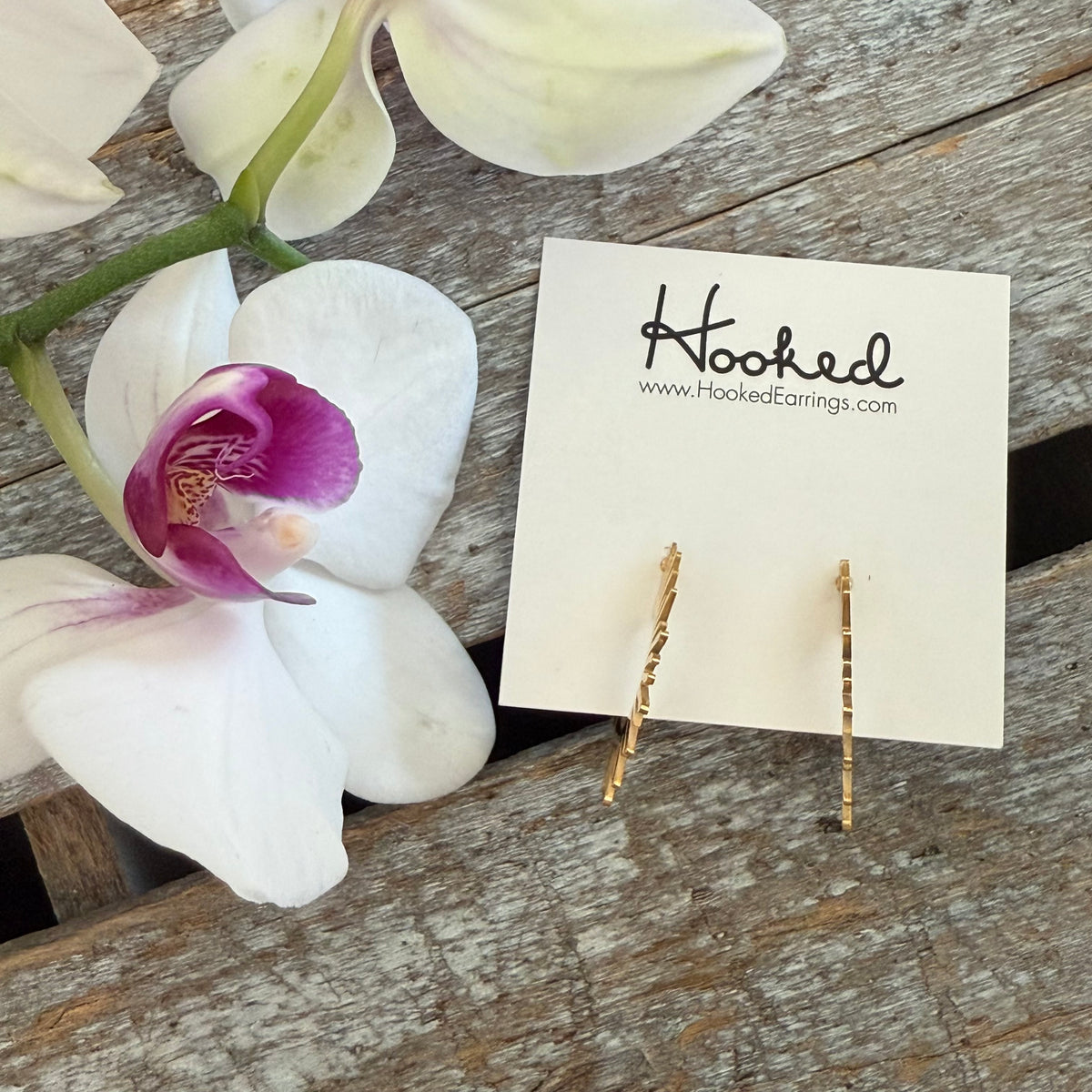 Golden Sunburst Hoop Earrings