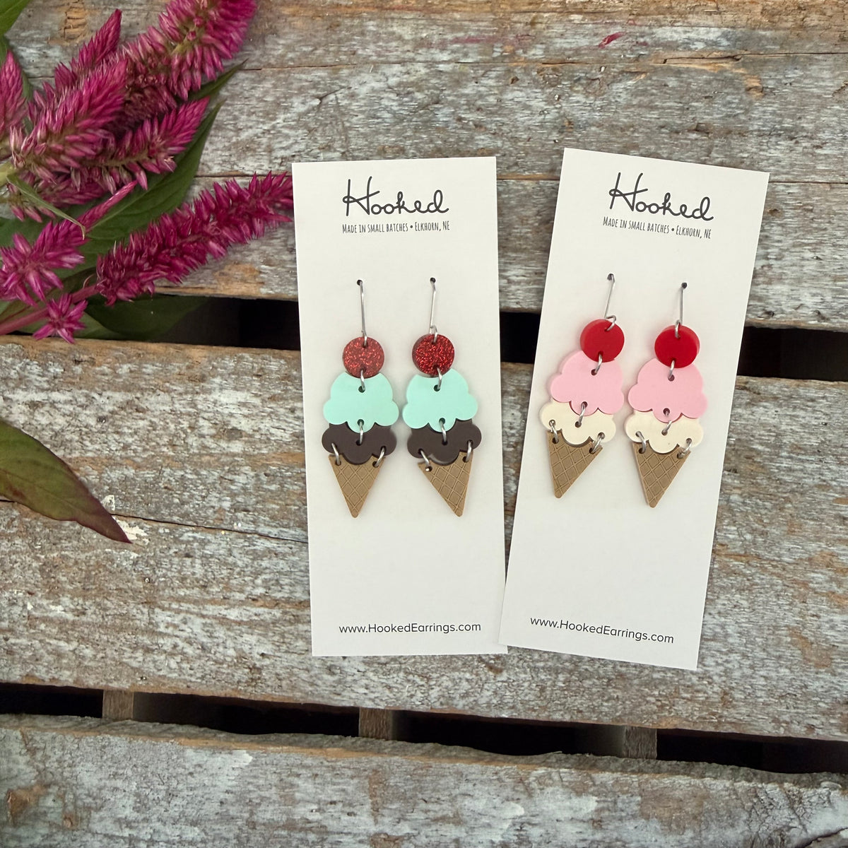 Double Scoop Earrings