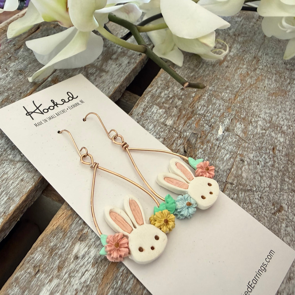 Garden Rabbit Earrings