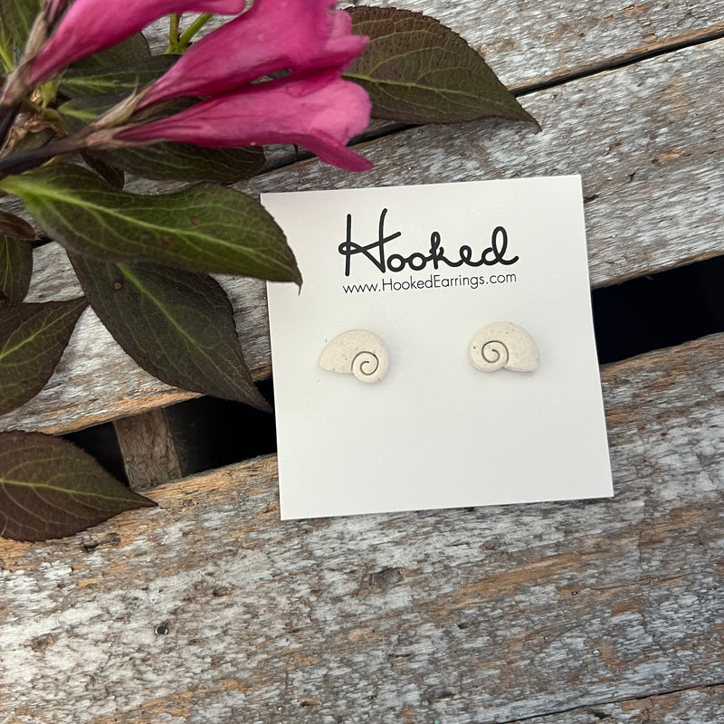 Seashell Stud Earrings