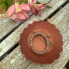 Scalloped Ring Dish - Hammered Bronze