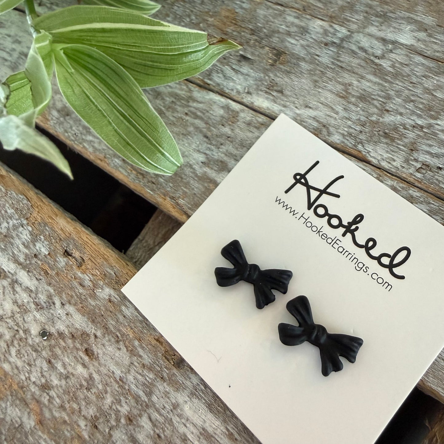 Mini Bow Stud Earrings