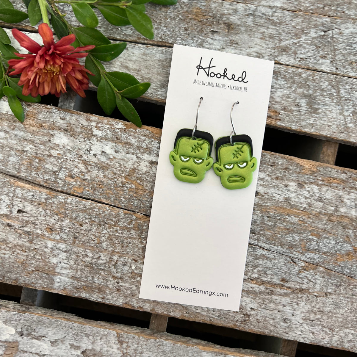 Frankenstein Earrings - Small