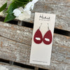 Nebraska State Pride Teardrops in Red/White - Small
