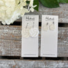 Volleyball Clay Earrings
