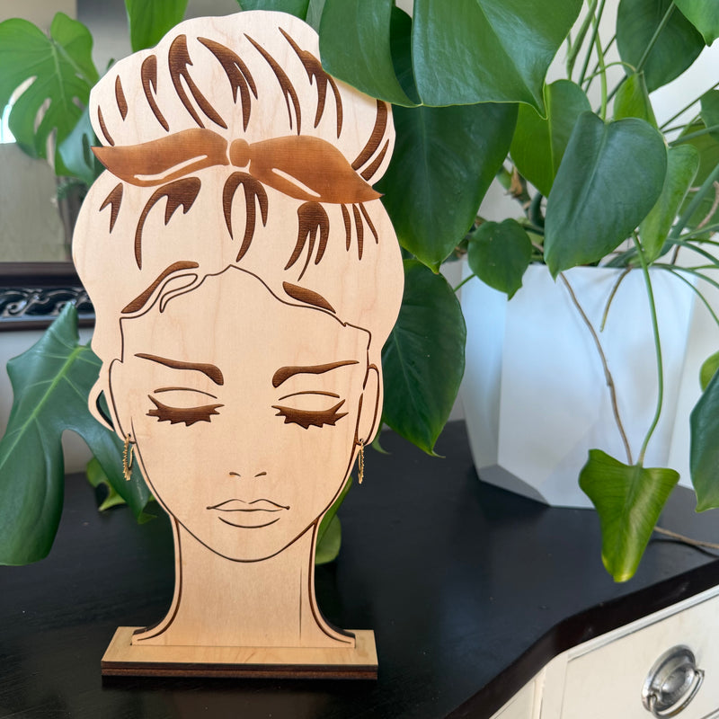 Golden Sunburst Hoop Earrings