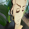 Hammered Huggie Hoop Earrings - Size Large - Gold