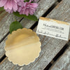 Scalloped Ring Dish - Gold & Ivory