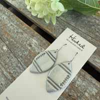 Touchdown Earrings - Silver