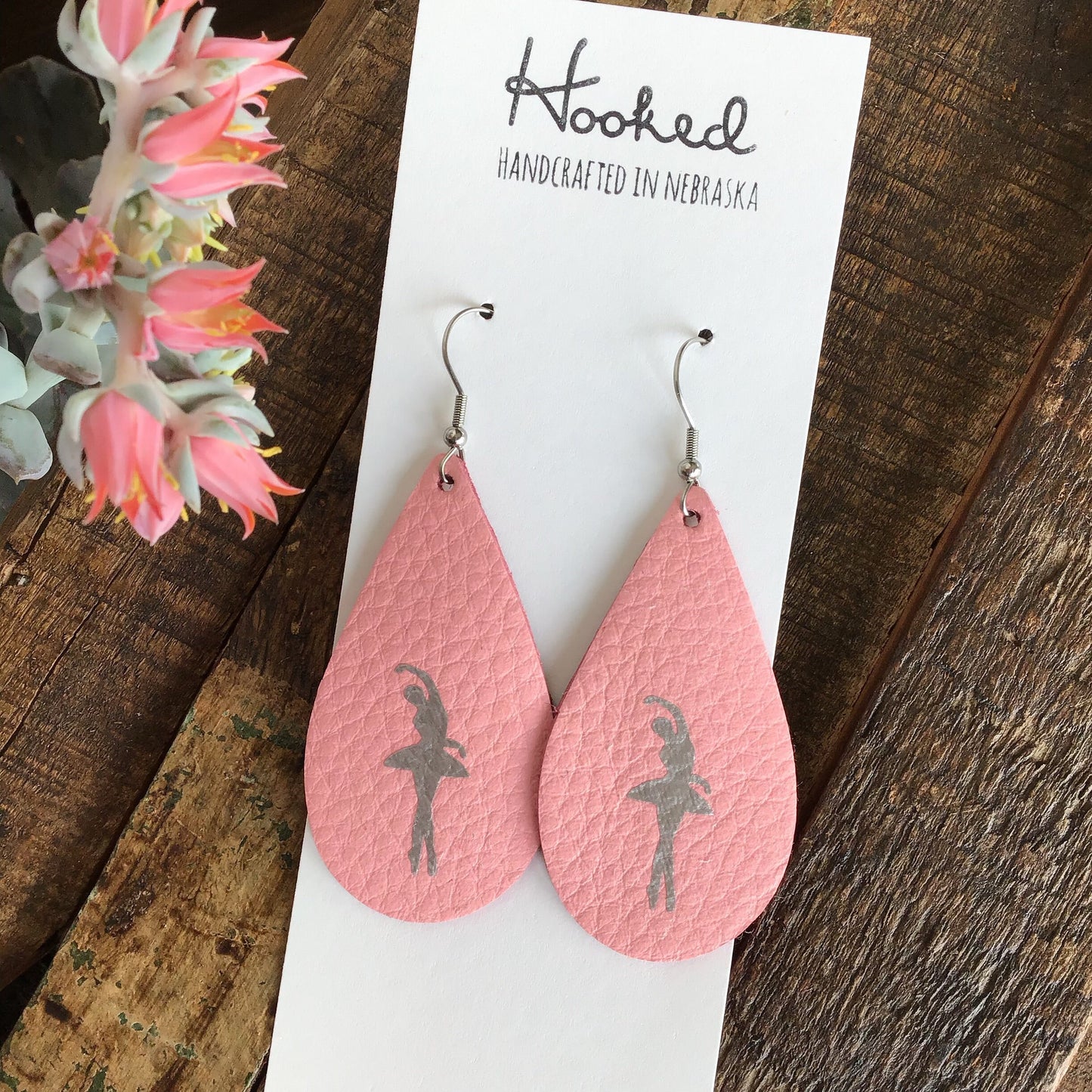 Custom Sport / Activity Teardrop Earrings - Medium