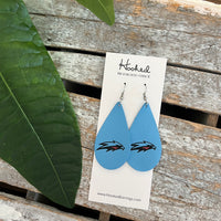 Nighthawk Mascot Earrings - Medium or Large