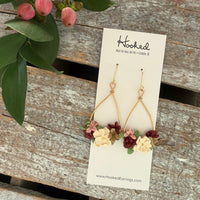 Winter Blooms - Bouquet Earrings - Medium