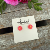 Darling Dahlia Stud Earrings