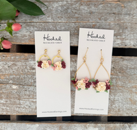 Winter Blooms - Bouquet Earrings - Medium