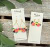 Bright Blooms - Bouquet Earrings - Medium